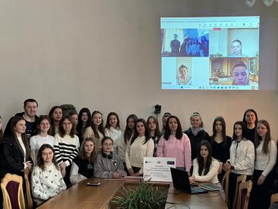 Studenci lwowskiej polonistyki przygotowują się do konkursu językowego